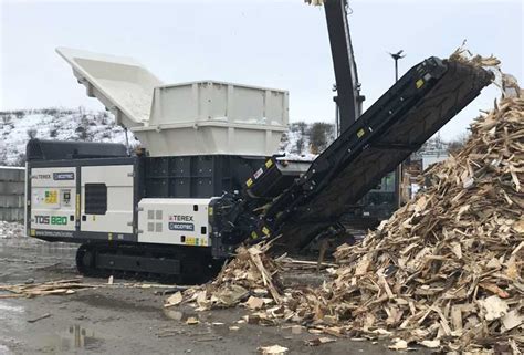 Tds 820 Slow Speed Shredder Terex Ecotec