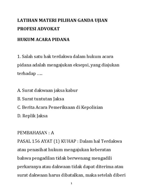 Contoh Surat Gugatan Cerai Dari Advokat