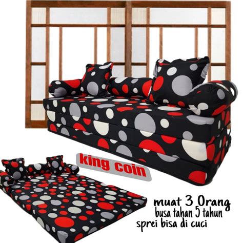 Jual Sofa Bed Kasur Lipat Multifungsi Bisa Buat Kasur Bisa Untuk Sofa Bahan Busa Berkwalitas