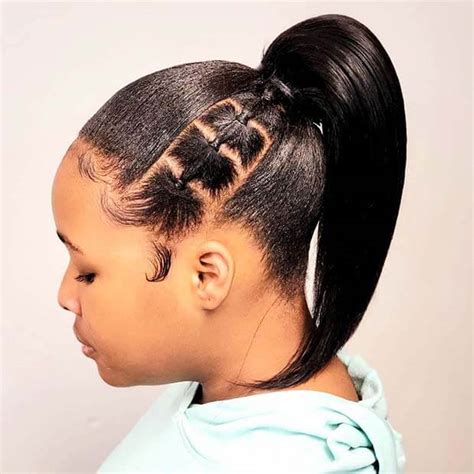 This is one of the unique styles you can get for a ponytail. 2021 Rubber Band Hairstyle Ponytails - Awesome To Try Now ...