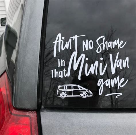 Paper Cool Moms Drive Minivans Car Decal Stickers Labels And Tags Stickers Pe