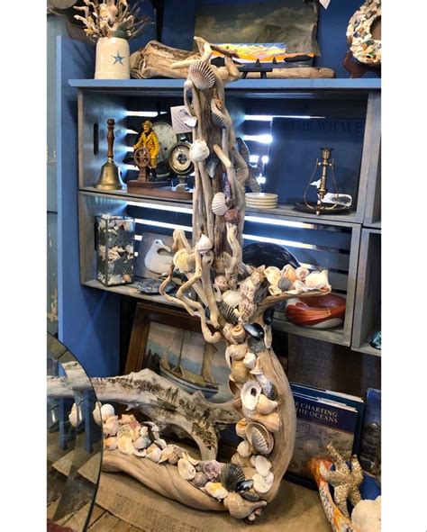 Pin By Tree To Sea Art By Becky On My Driftwood Sculptures Driftwood Sculpture Shell