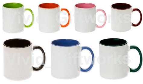 Qty 36 11oz Two Tone Color Blank Sublimation Mugs Premium Grade A Quality Ebay