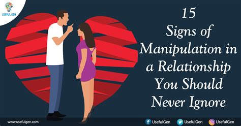 15 Signs Of Manipulation In A Relationship You Should Never Ignore