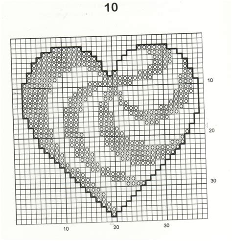 Cross Stitch 30 Free Easy Heart Cross Stitch Patterns