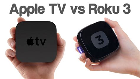 A roku is a small wireless device that streams television, movies, music, and tv shows directly to your tv. Apple TV vs Roku 3 - YouTube