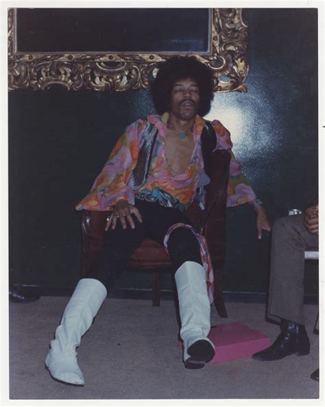 Lot Detail Jimi Hendrix Original Jeffrey Mayer Stamped Photograph