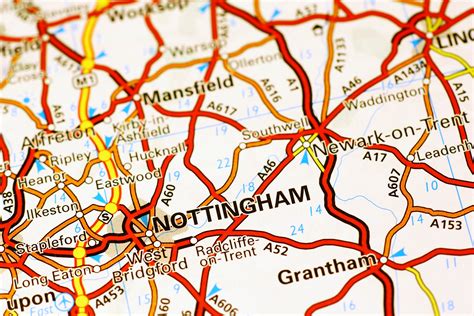 Nottingham Area On A Map Barratts Legal