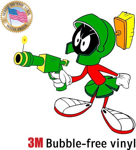 Marvin The Martian Kids Decal 3m Sticker Made