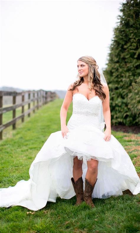 10 Must Haves For Your Cowgirl Wedding Western Wedding Dresses Country Wedding Dresses