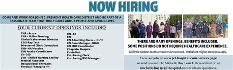 John C. Fremont Healthcare District