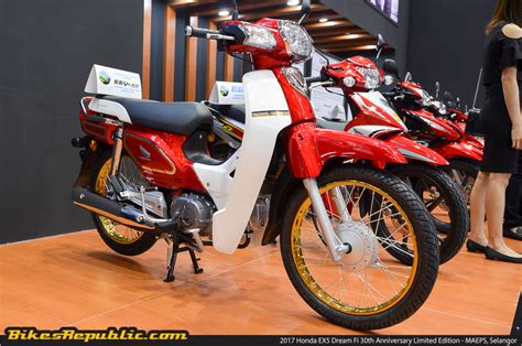 This is their first ever honda that comes the all new honda ex5 dream fi limited edition is retailed at rm4,874.94 (basic price with gst). Is the Honda EX5 cub still relevant in 2017? - BikesRepublic