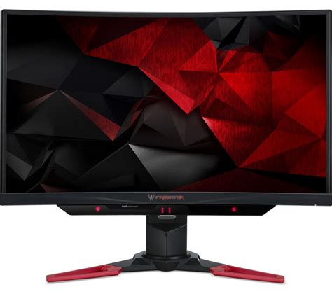 Acer Predator Z271 Full Hd 27 Curved Led Gaming Monitor Black Fast