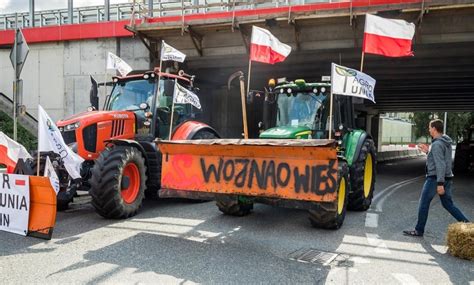 Protest rolników w Bydgoszczy Na ulice wyjedzie ponad sto ciągników
