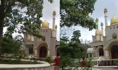 Viral Video Masjid Megah Berdiri Kokoh Di Tengah Hutan Gowa Penampakannya Bikin Takjub Rancah