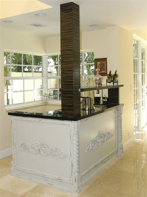Custom Home Bar In Fort Lauderdale Transitional Home Bar Miami
