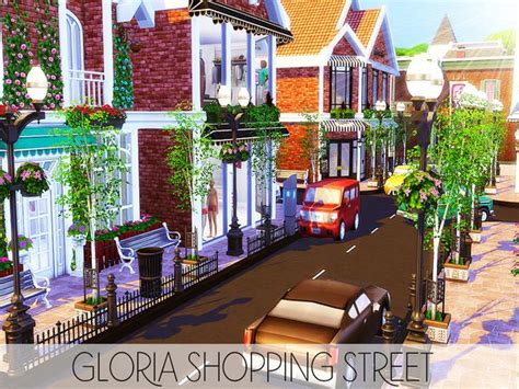 Sims 4 Cc Custom Content Commercial Retail Lot The Sims Resource