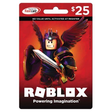 Note that amazon digital gift cards only grant robux and cannot be. Roblox $25 Gift Card - Walmart.com