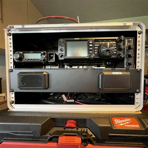 gobox final layout radios bolted in using icom 4100 and … flickr