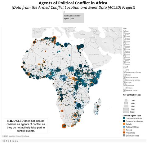 Political Conflict In Africa Vivid Maps