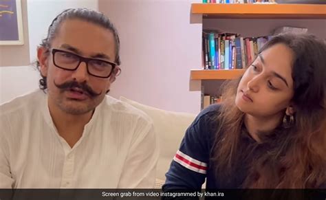 Aamir Khan Reveals He And Daughter Ira Have Been In Therapy For A While