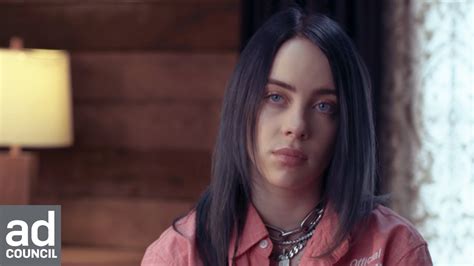 Billie Eilish Mental Health Advocate Reminds Fans To Ask For Help