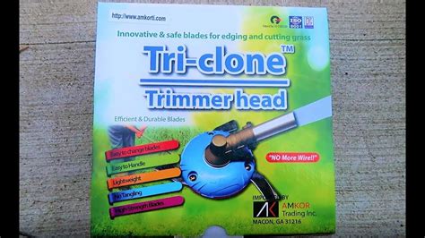 Tri Clone Trimmer Head YouTube