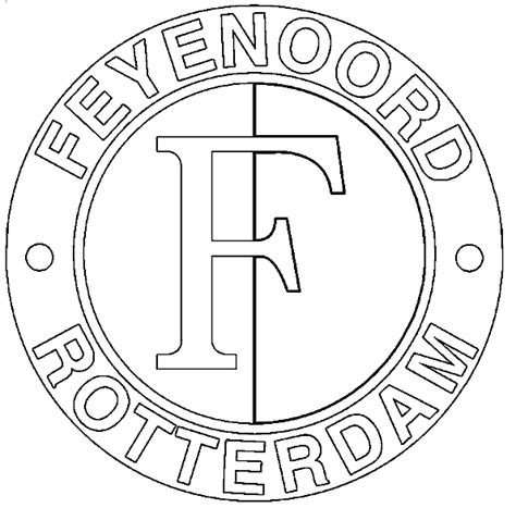 Mewarn08 Kleurplaat Stadion Zfeyenoord