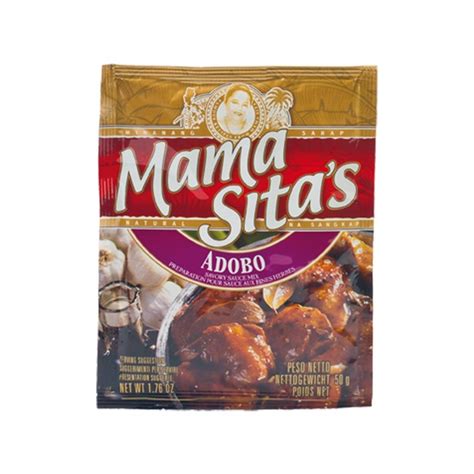 Mama Sitas Adobo Sauce Mix 50g Filipino Store Asian Supermarket