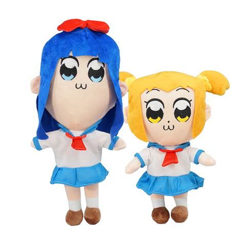 Anime Pop Team Epic Popuko Pipimi Plush Girls Dolls Toys In Movies And Tv
