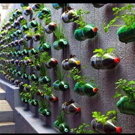 Soda Bottle Herb Garden I So Wish I Had The Space To Do This Reuse