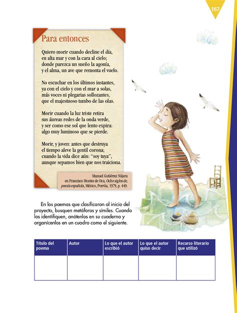 Libro ingles de sexto grado contestado es uno de los libros de ccc revisados aquí. Español sexto grado 2017-2018 - Página 167 - Libros de Texto Online