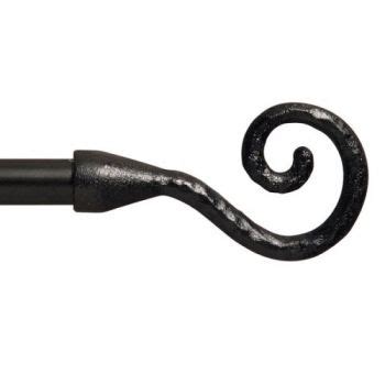 Check spelling or type a new query. Garden Gate Black Wrought Iron Curtain Rod by Kenney ...
