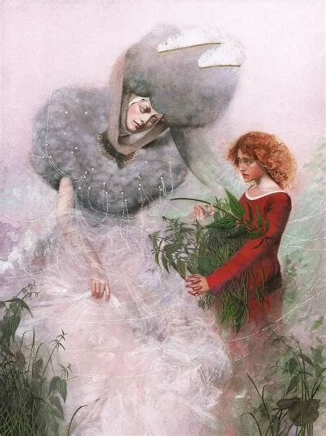 Hans Christian Andersen By Nadezhda Illarionova Fairytale Art
