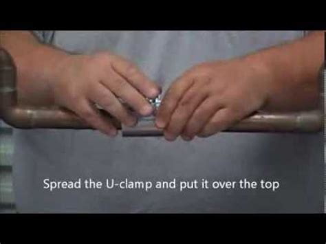 Ideal for corrosive applications or ones with moisture or water exposure, the stainless steel finish prevents the hose from corroding. Insta-Clamp Plumbing Repair Clamp - How to Patch and ...