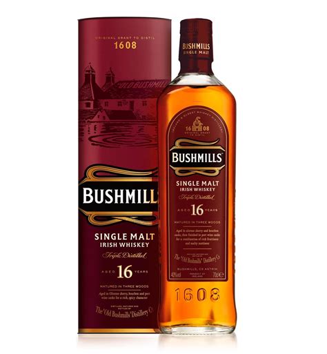 Bushmills 16 Year 70cl 40 Irish Single Malt Whiskey Online Kopen Nevejan