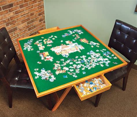 Order the folding puzzle table for jigsaw puzzle enthusiasts that sets up quickly to provide an ideal assembling surface. Top 5 Jigsaw Puzzle Tables - Ideal Solutions For Avid ...