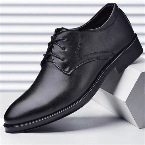 Buy Men Dress Shoes Lace Up Leather Oxford Classic Modern Formal