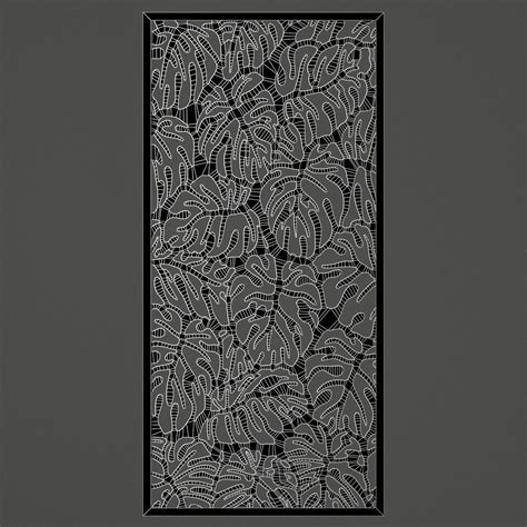 Decorative Panel 73 3d Model And Vector Format New 3d Model Cgtrader