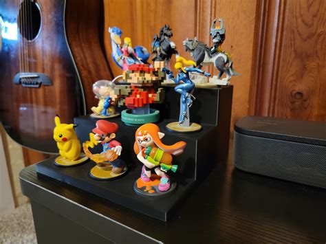 Amiibo Display Stand Holds 9 Amiibos Etsy