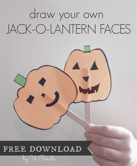 Blank Jack O Lantern Faces Printables Jack O Lantern Faces Free