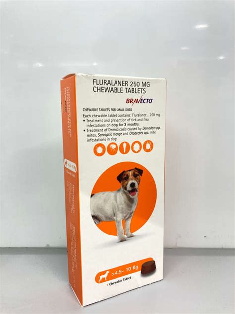 Bravecto Tablets For Tick And Flea For Dogs Fluralaner