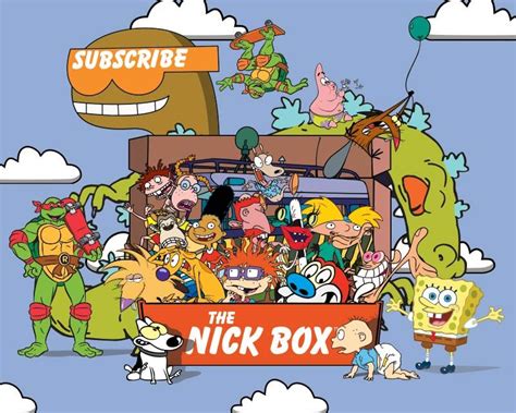 THE NICK BOX Retro Nickelodeon Shipped To You S Nickelodeon Cartoons Nickelodeon