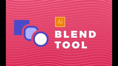 Blend Tool Illustrator Tutorial Youtube