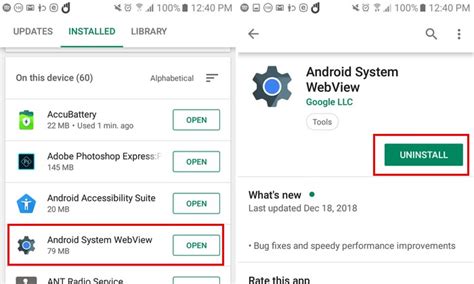 Android webview is a system component powered by chrome that allows android apps to display web content. What Is Android System Webview and Should You Uninstall It ...