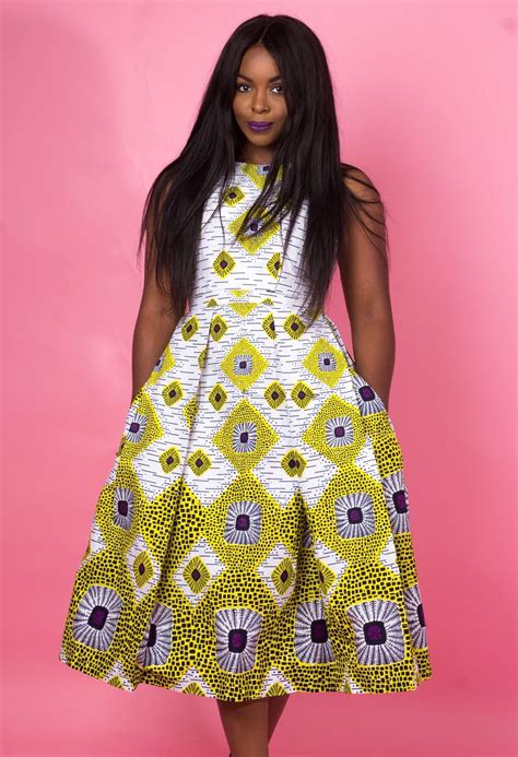 Addie Midi Puksies Wardrobe African Fashion African Inspired