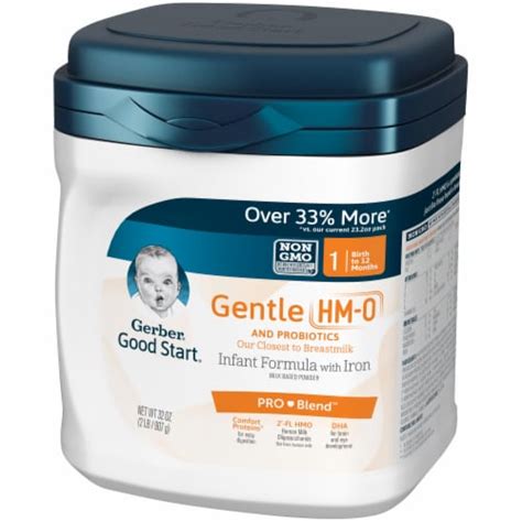 Gerber Good Start Gentle Hmo Non Gmo Powder Infant Formula With Iron