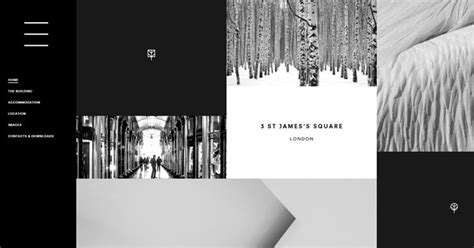 Black And White Design Examples Of Website Layouts For Inspiration