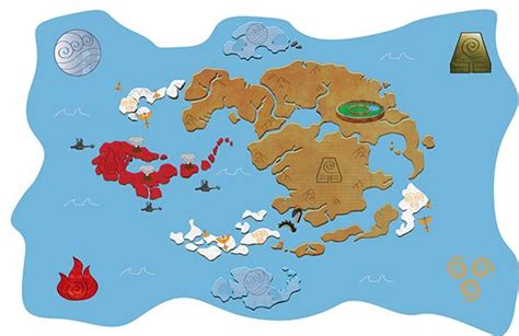 Avatar The Last Airbender World Map To Scale Horjapan