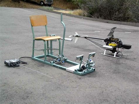 Heli Chair Rc Helicopter Seat With Images Diy Drone Helicopter